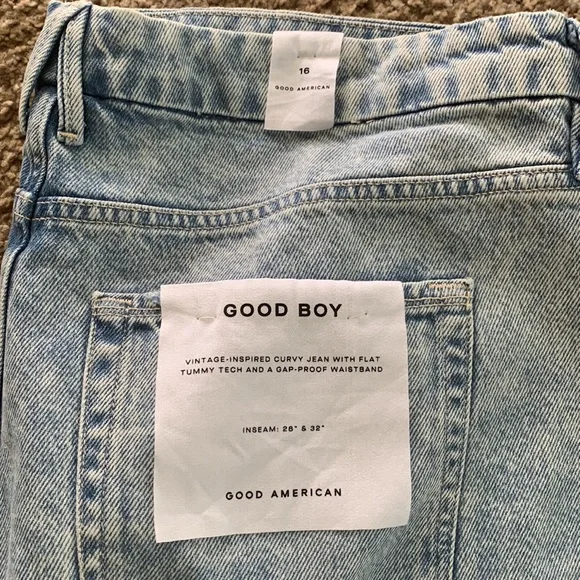Good American Good Boy Vintage inspired Jeans - Picture 5 of 11